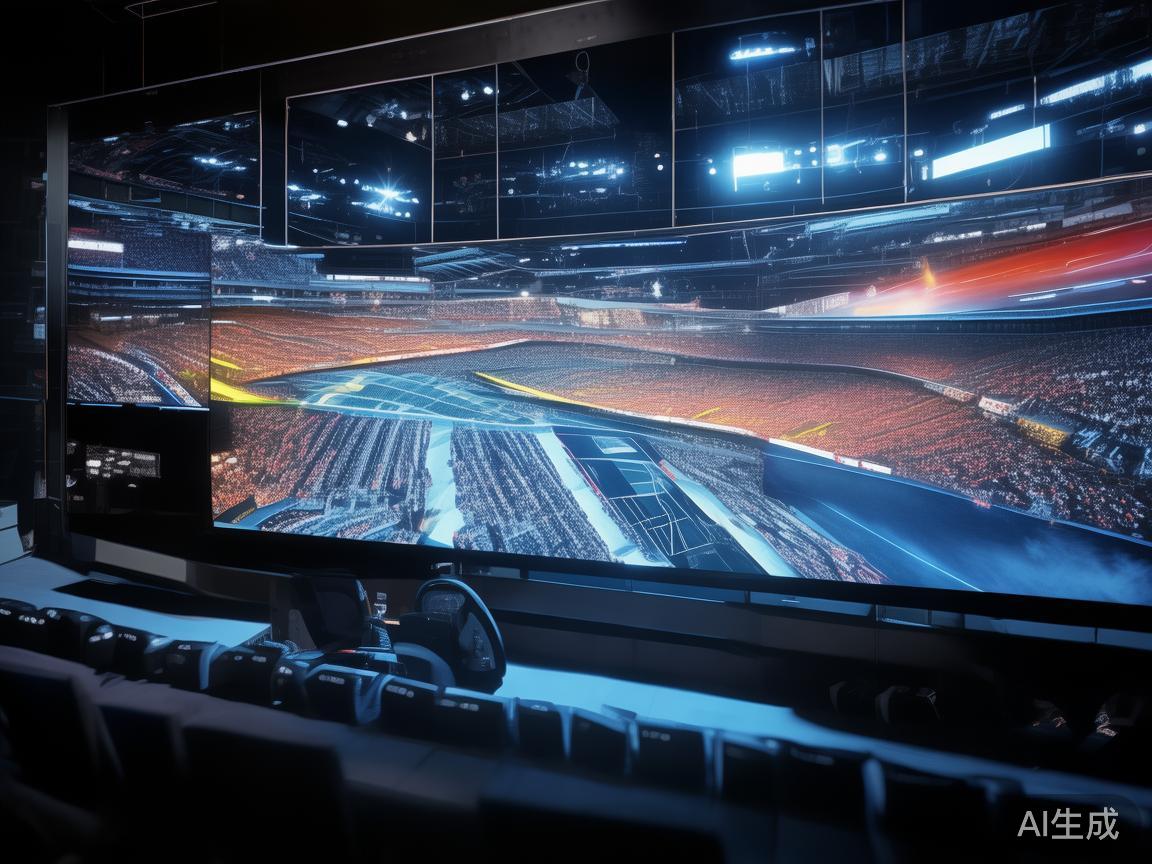 赛事直播与转播：利用高清与多角度直播技术，带给用户